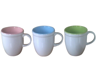 color ceramic cup