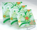 heat bent glass plate