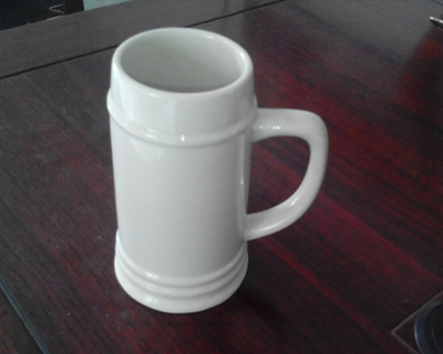 Ceramic beer mug