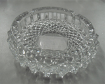 kitchen table glass ashtray