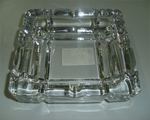 Glass ashtray